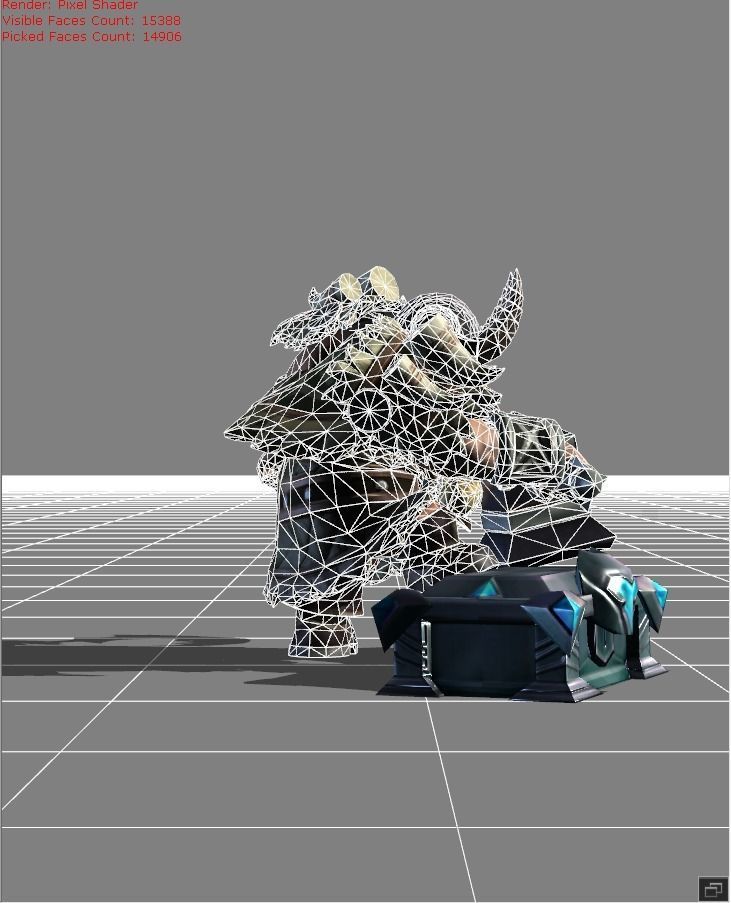 Franco Bone Crusher Skin Low-poly 3D model_5