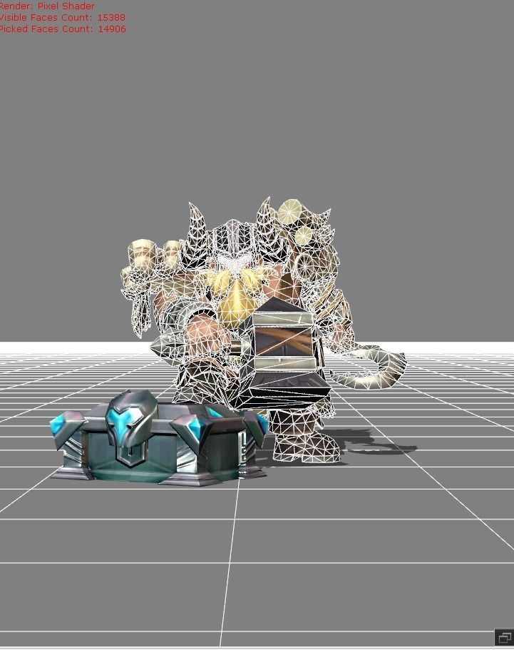 Franco Bone Crusher Skin Low-poly 3D model_4