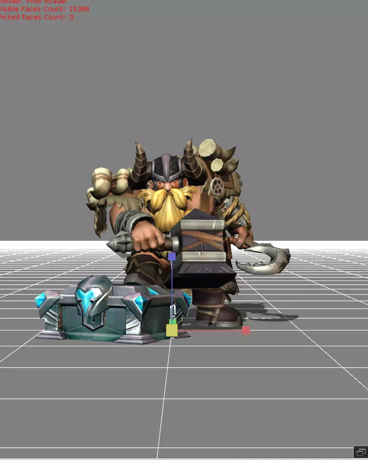 Franco Bone Crusher Skin Low-poly 3D model_0