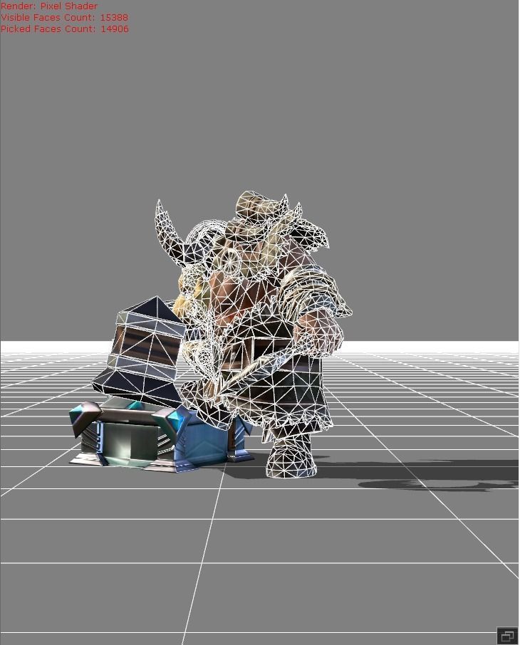 Franco Bone Crusher Skin Low-poly 3D model_6