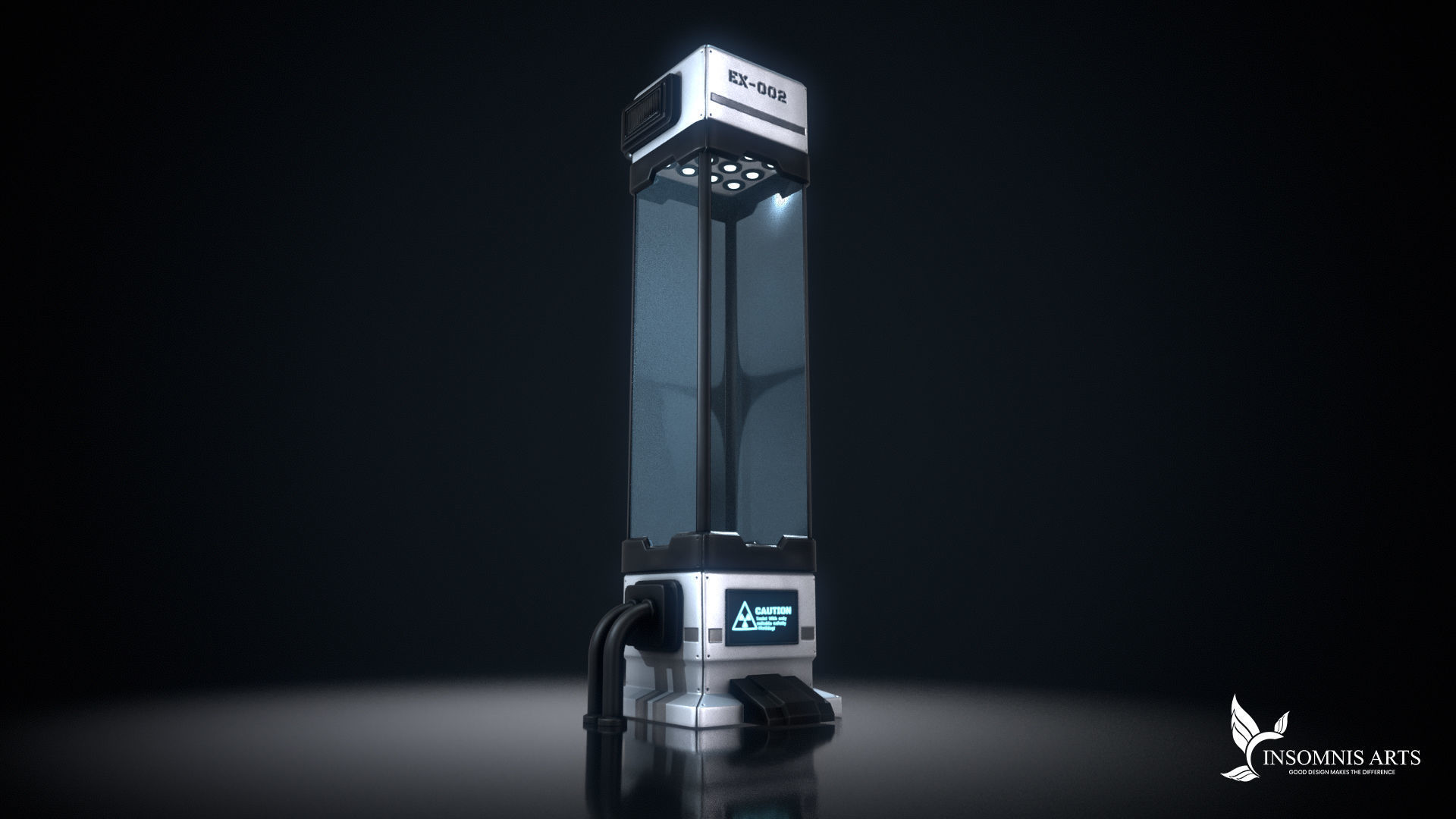 SciFi-Lab-Equipment 3D model_9