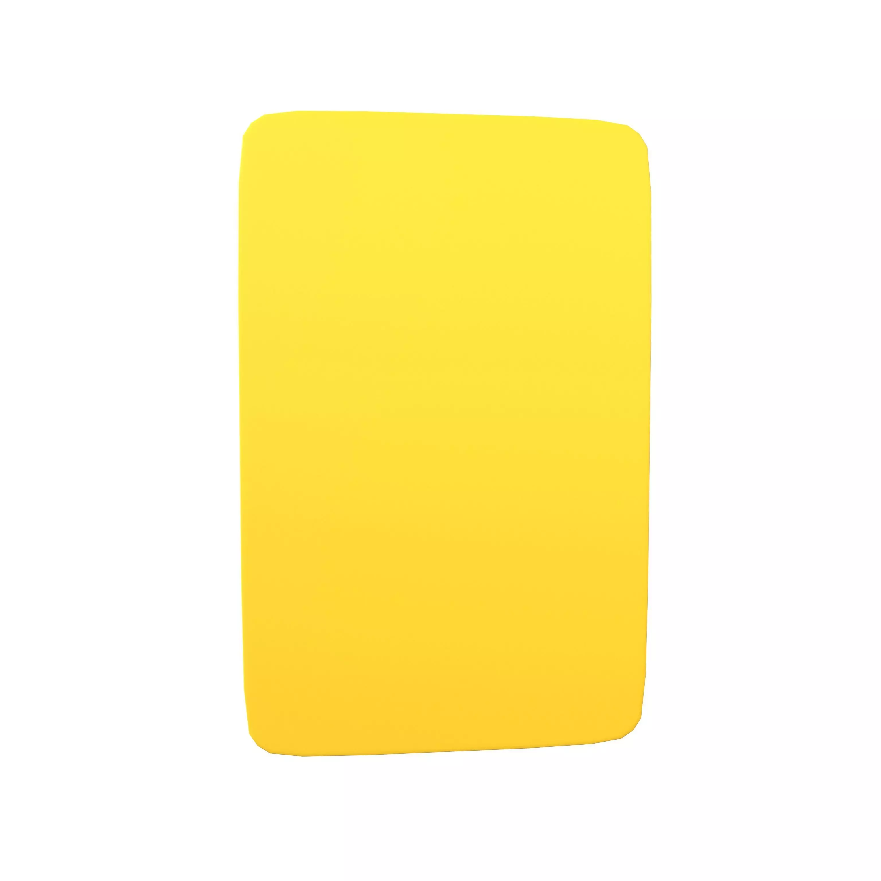Yellow Card V1 001 Low-poly 3D model