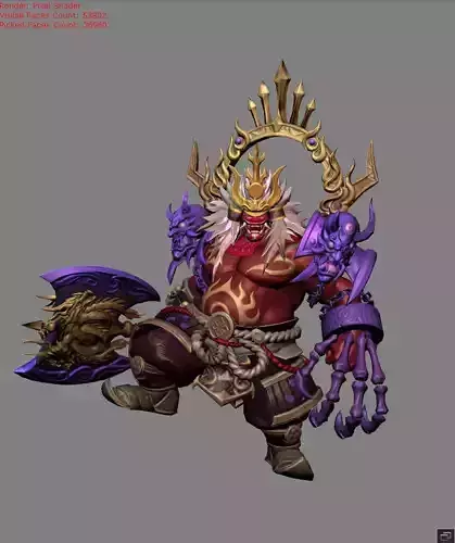 Franco King of Hell Skin