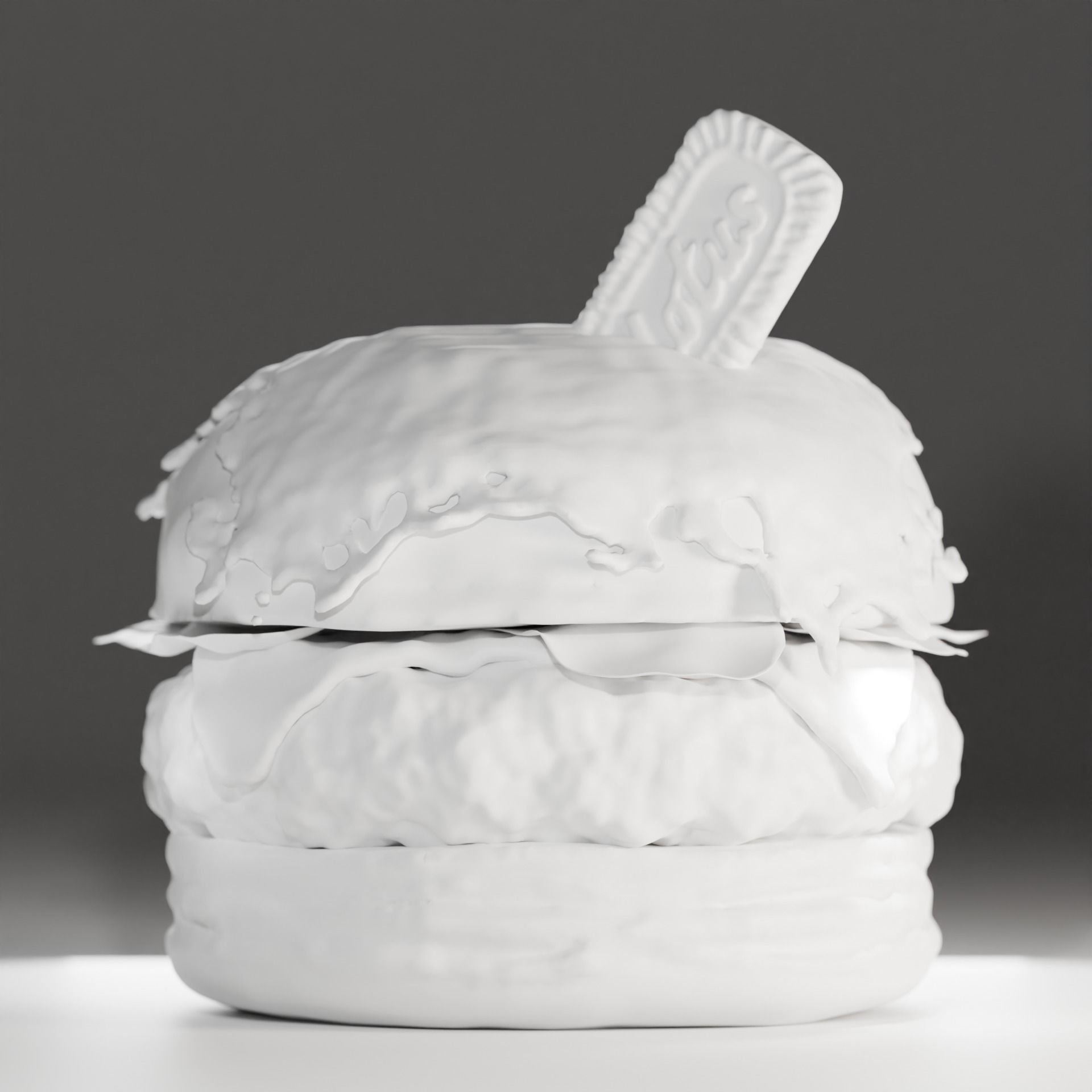 Burger Lotus 3D model_6