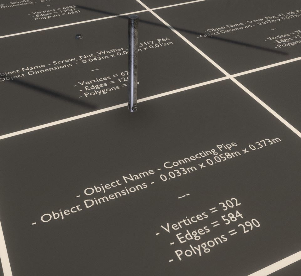 Spindle Gate Valve - Basic Version - Package Low-poly 3D model_29