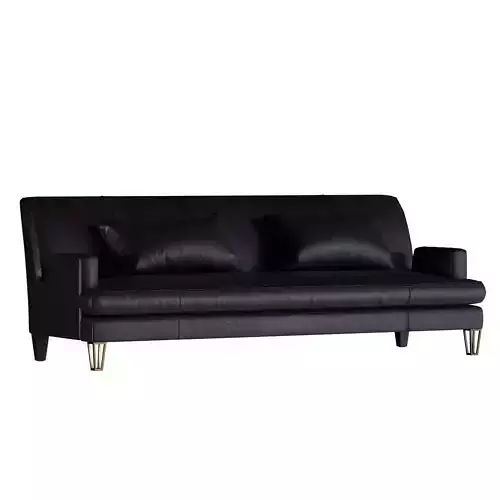 Leather Sofa by  ALMADINE