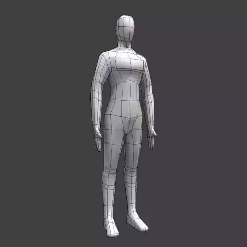 humain body Free 3D model