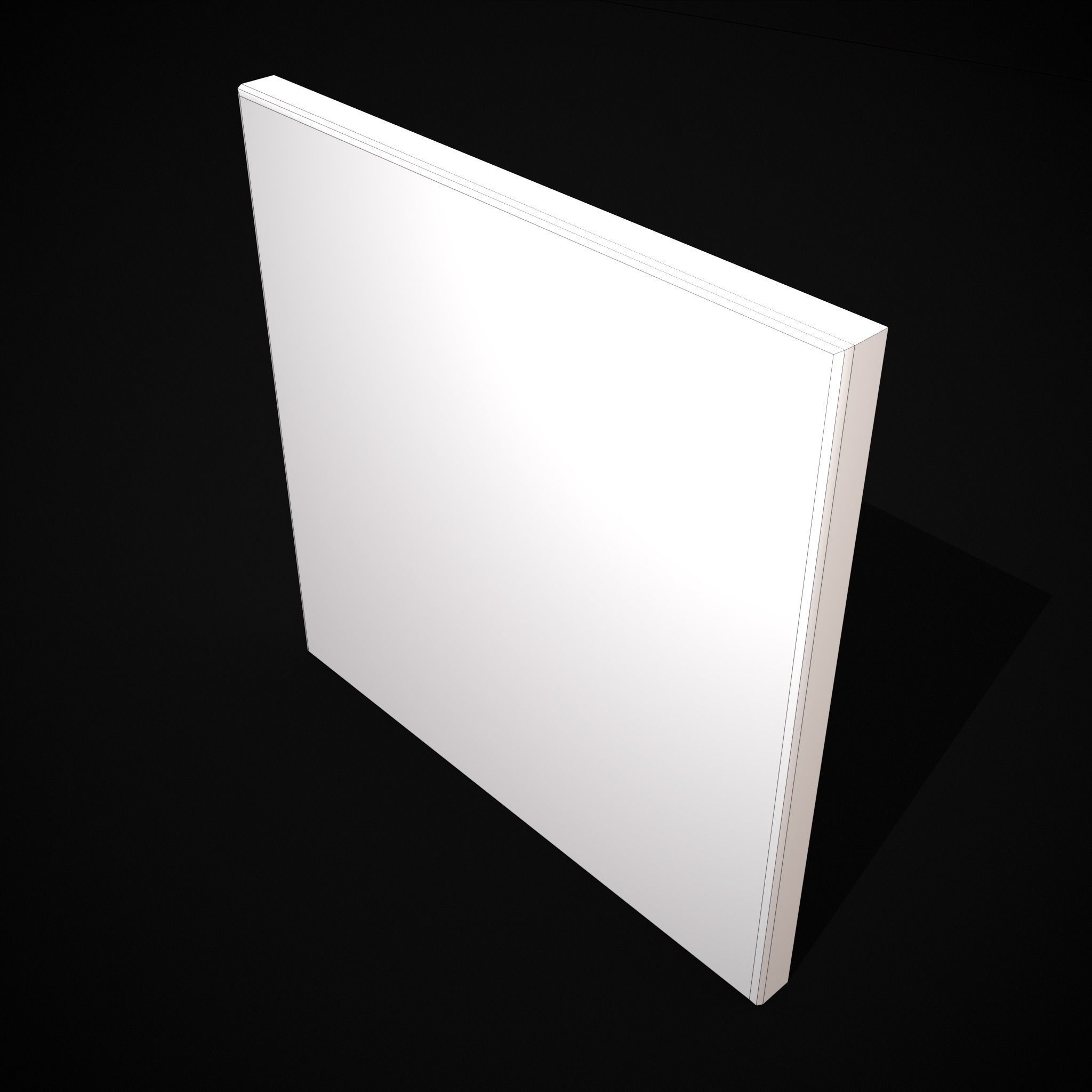 Halloween Bird Painting Version One Low-poly 3D model_14