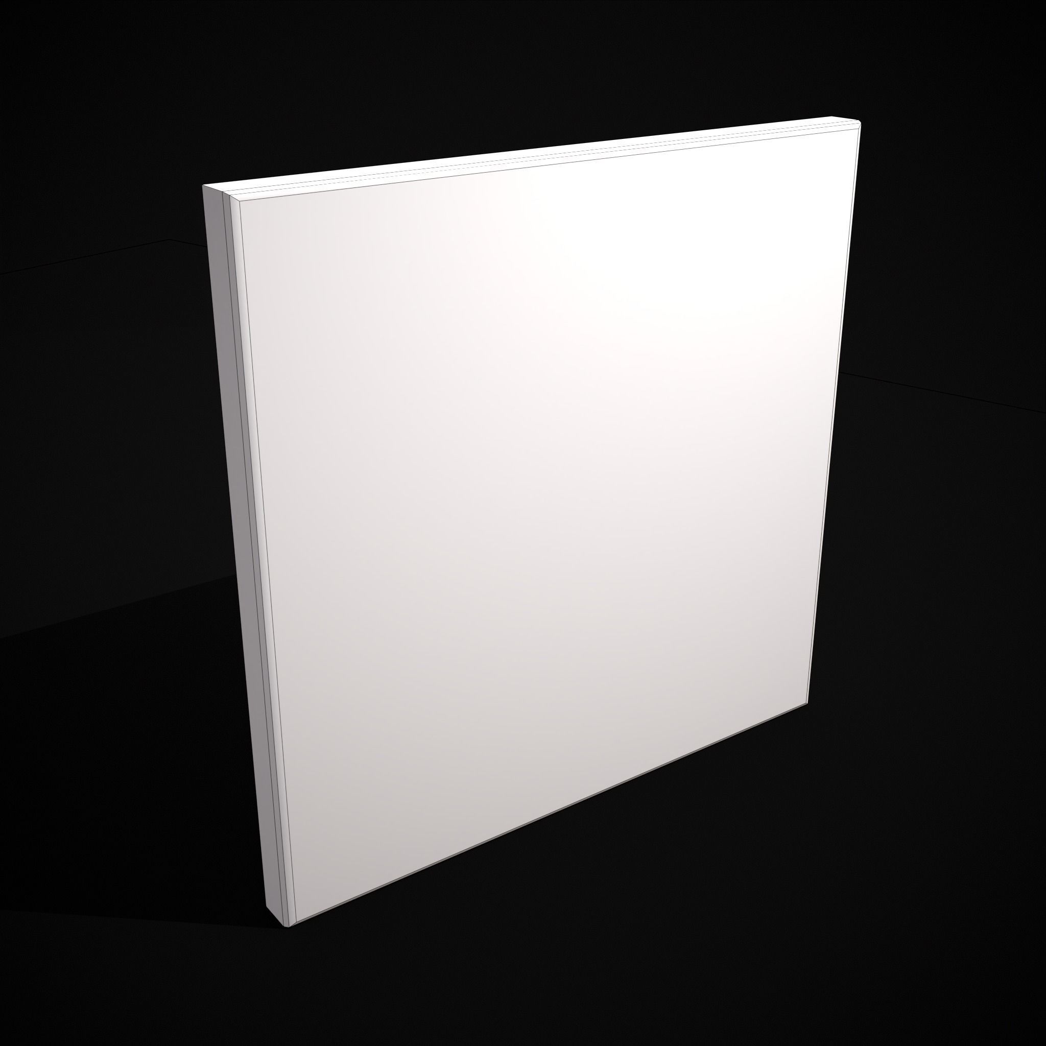 Halloween Bird Painting Version One Low-poly 3D model_12