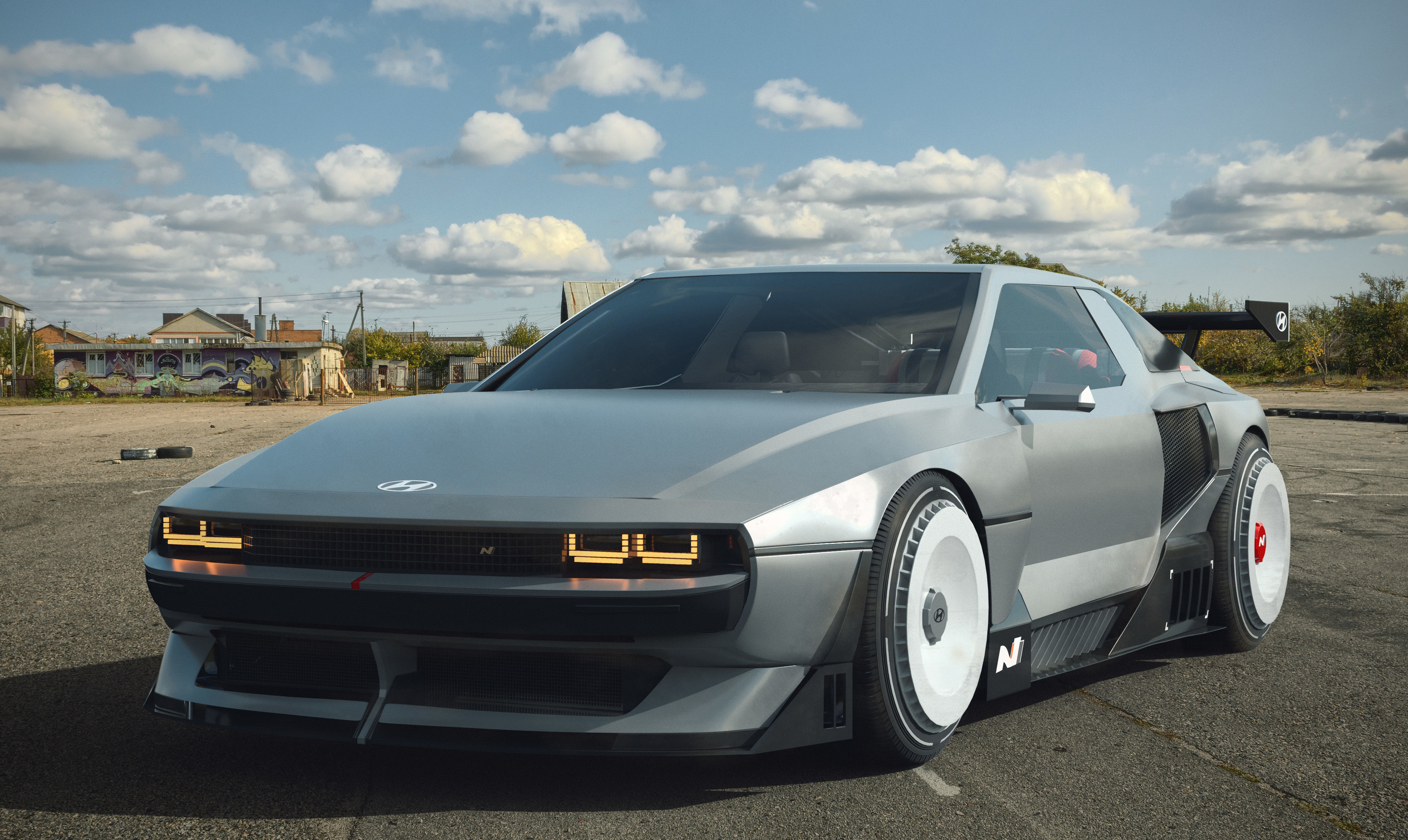 Hyundai N Vision 74 3D model_2