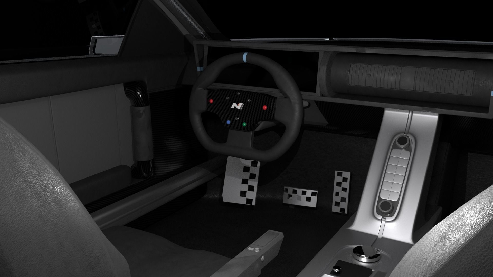 Hyundai N Vision 74 3D model_7