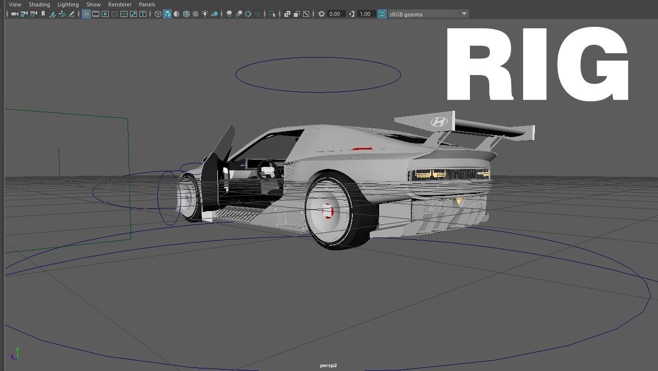 Hyundai N Vision 74 3D model_6