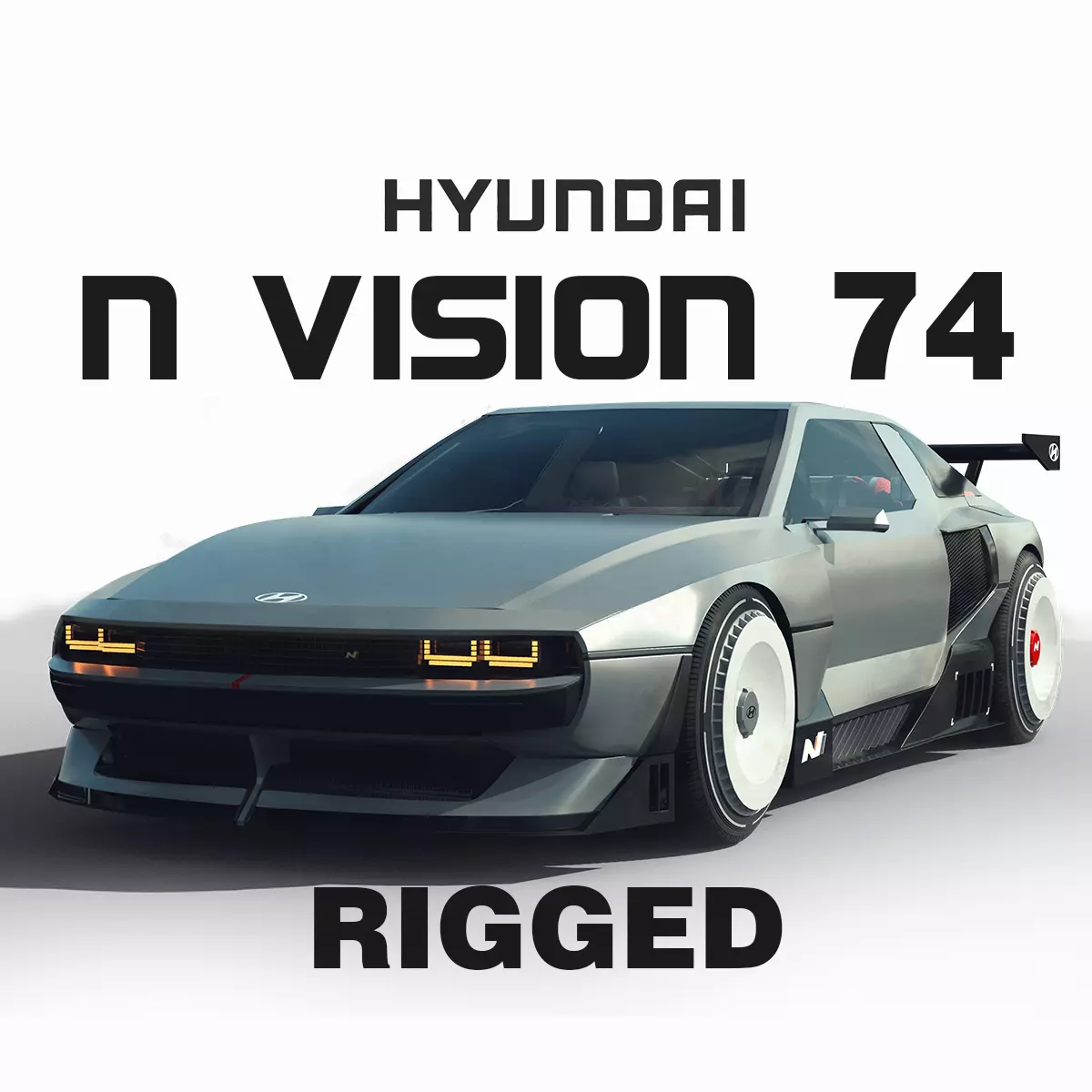 Hyundai N Vision 74 3D model_0
