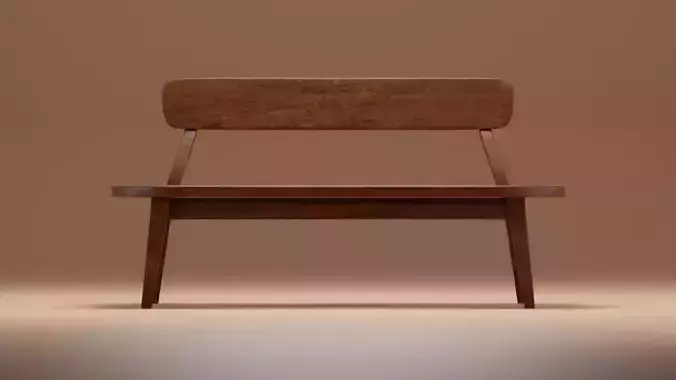 Wooden Bench