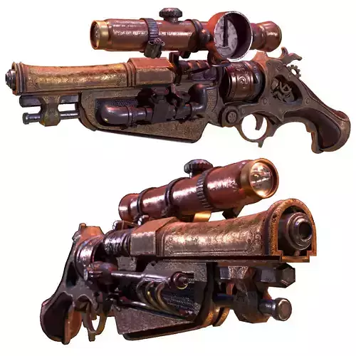 Victorian Vintage Handgun