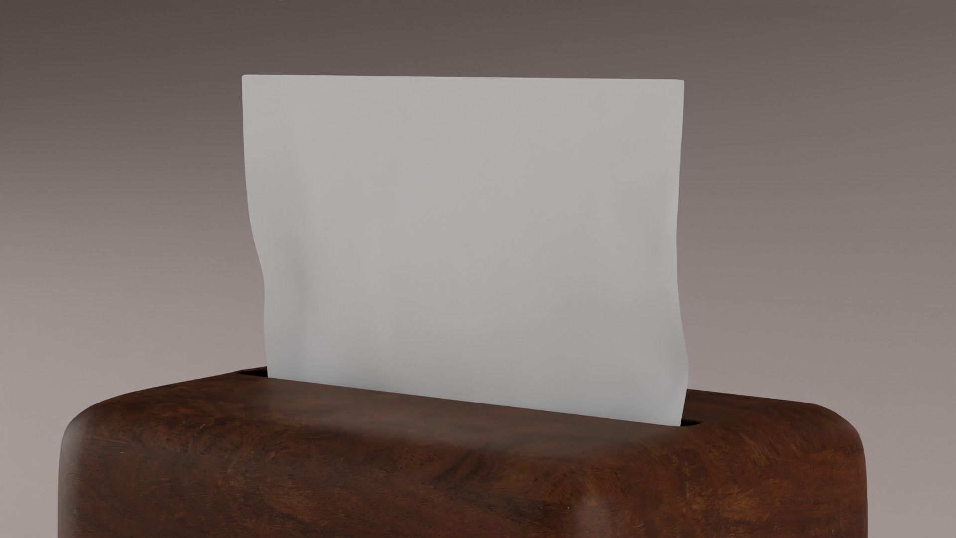 Tissue Box 3D model_4
