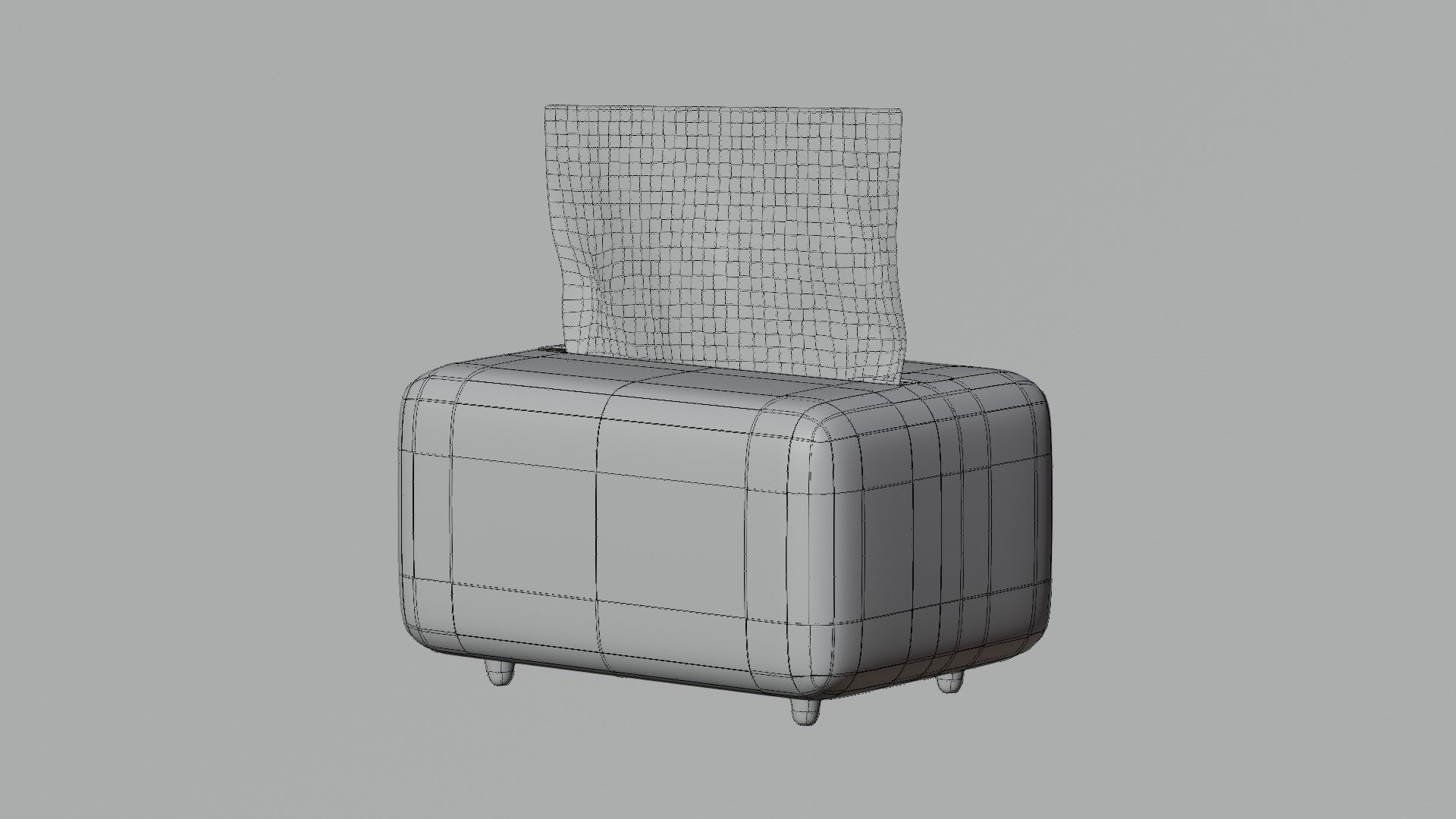 Tissue Box 3D model_7