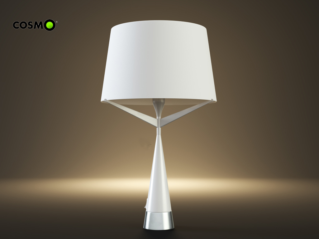 desk lamp S71 3D model_2