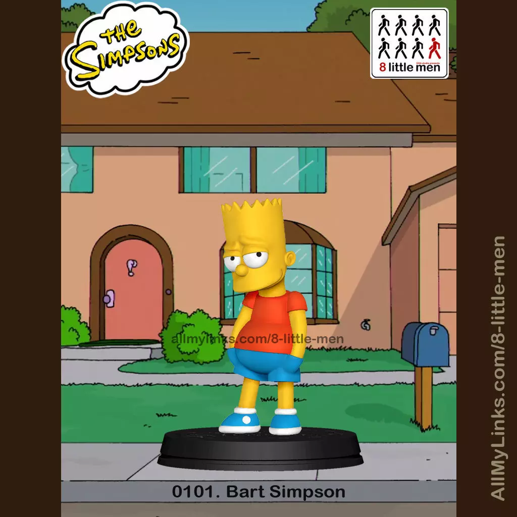 0101 Bart Simpson 3D print model