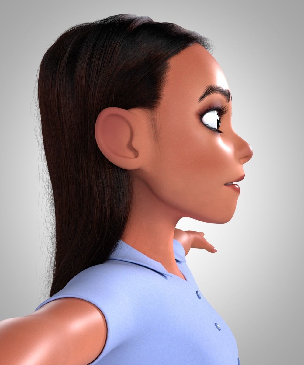 Maria 3D model_4