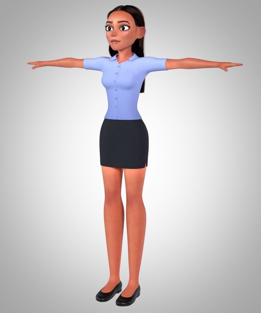 Maria 3D model_6