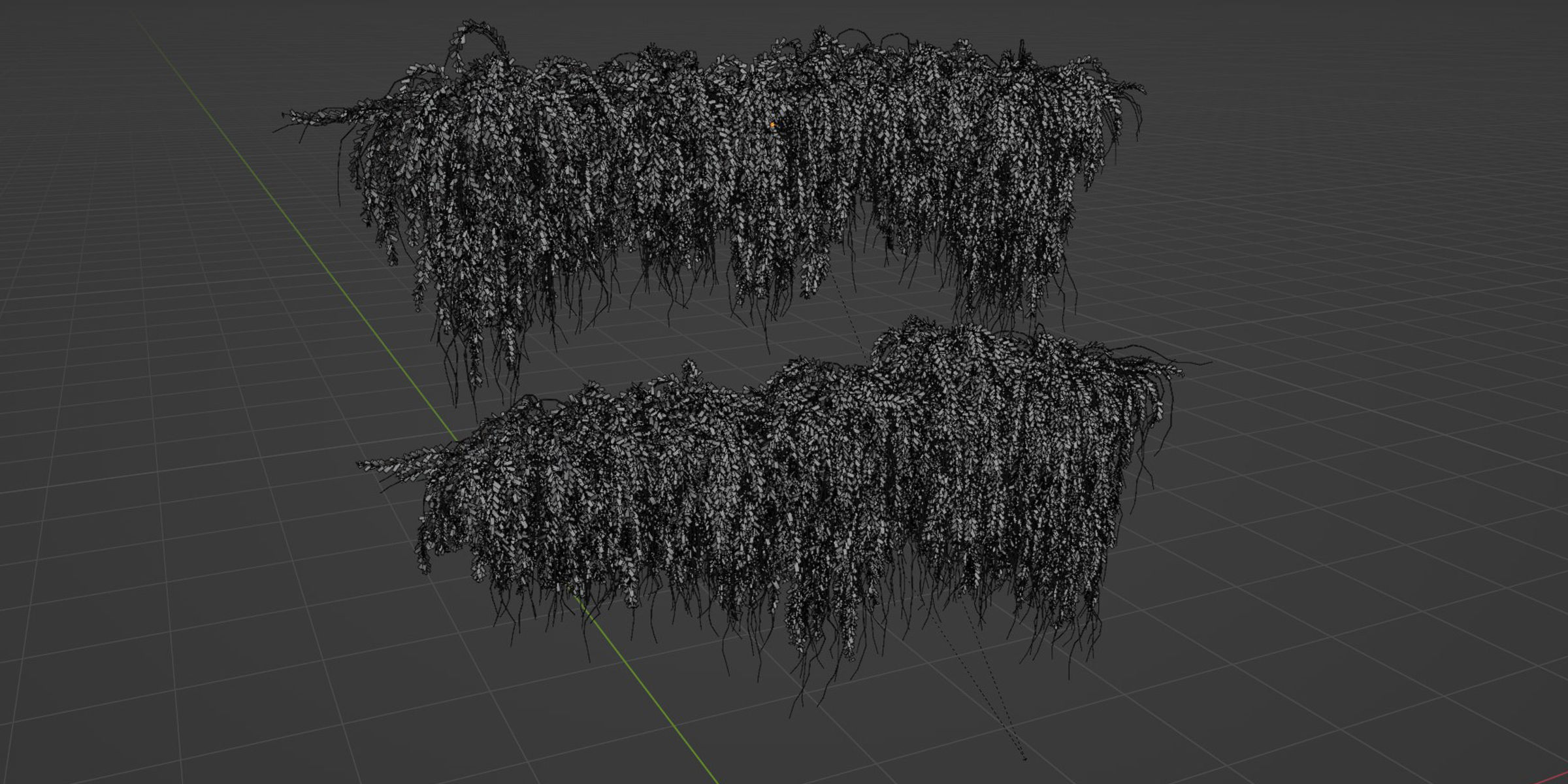 Hanging wall plants vol 118-Blender 3D model_6