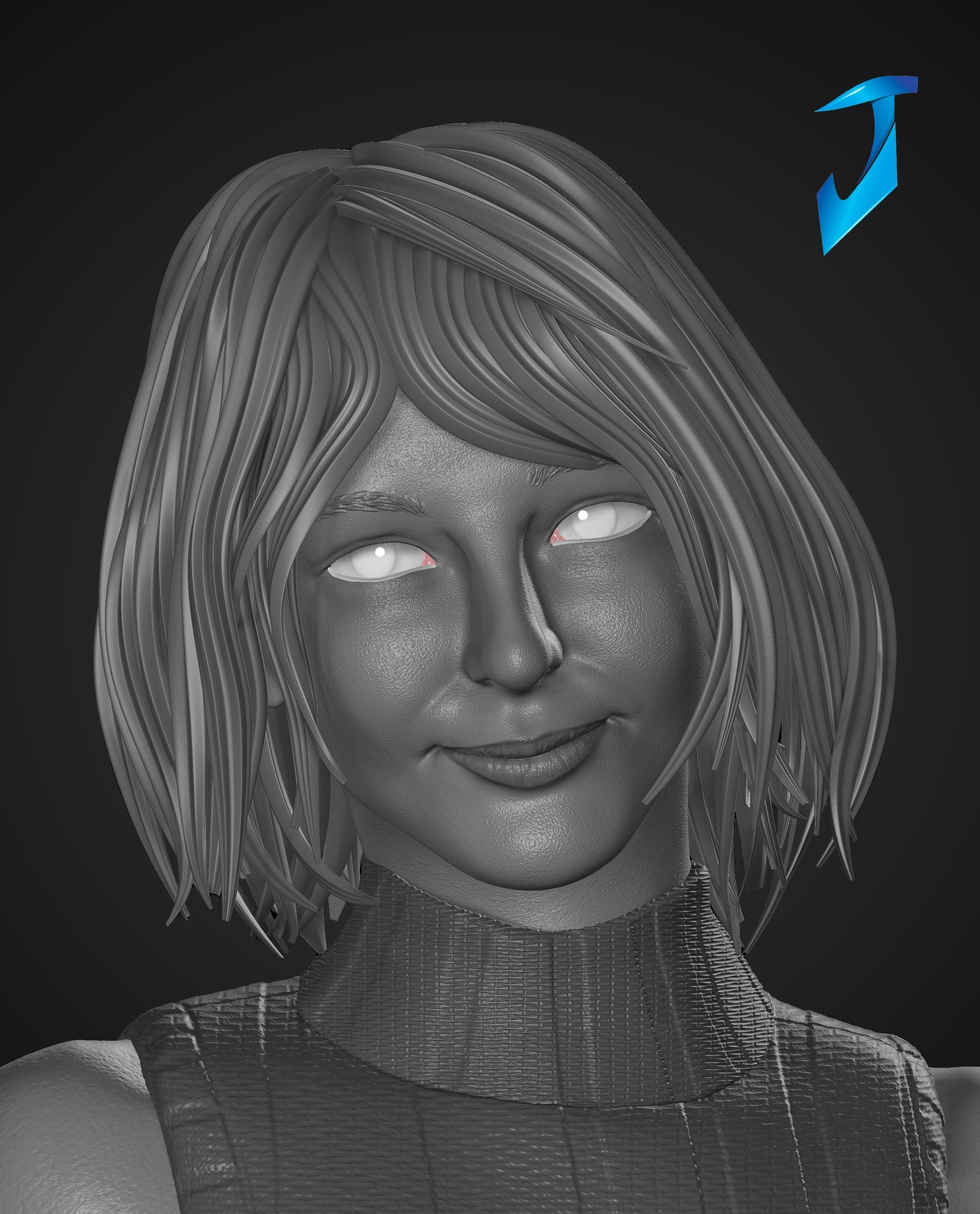 Ashley Resident Evil 4 Remake 3D print model_3