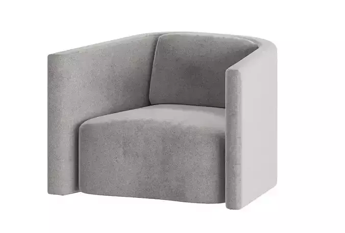 Avenue road EKO Armchair 3D model