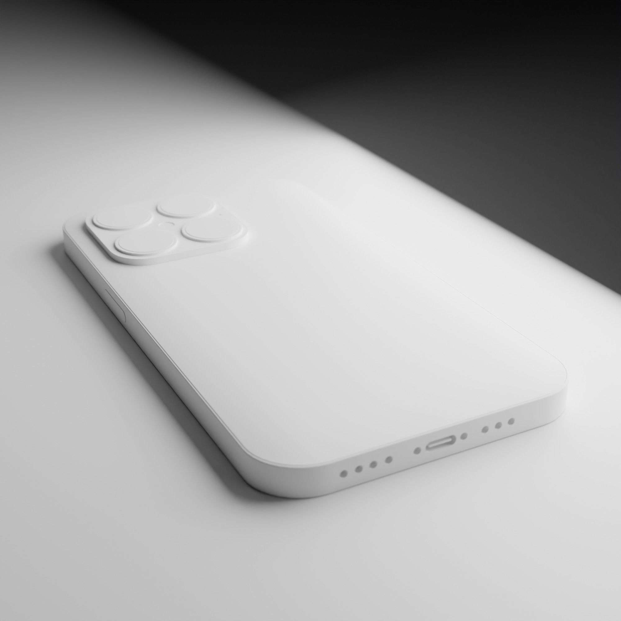 Iphone 16 concept 3D model_6