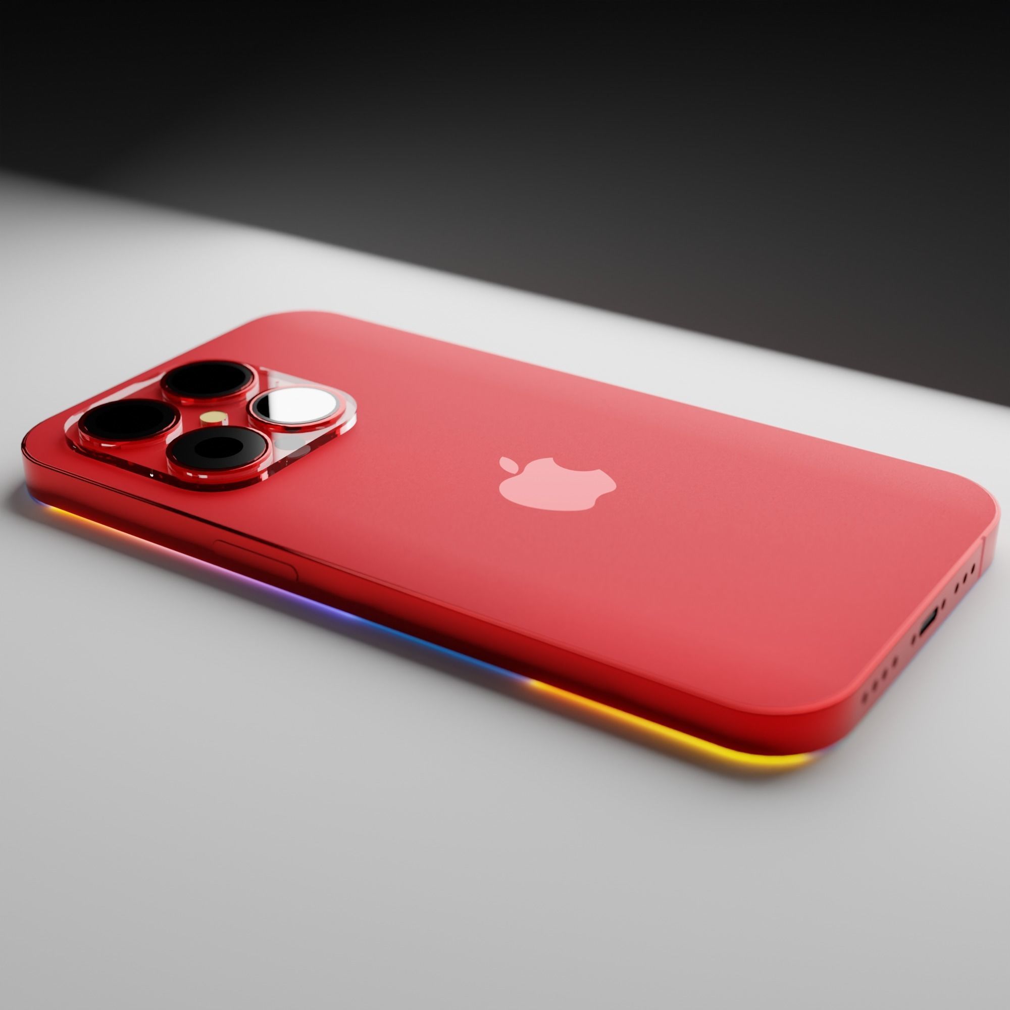 Iphone 16 concept 3D model_2