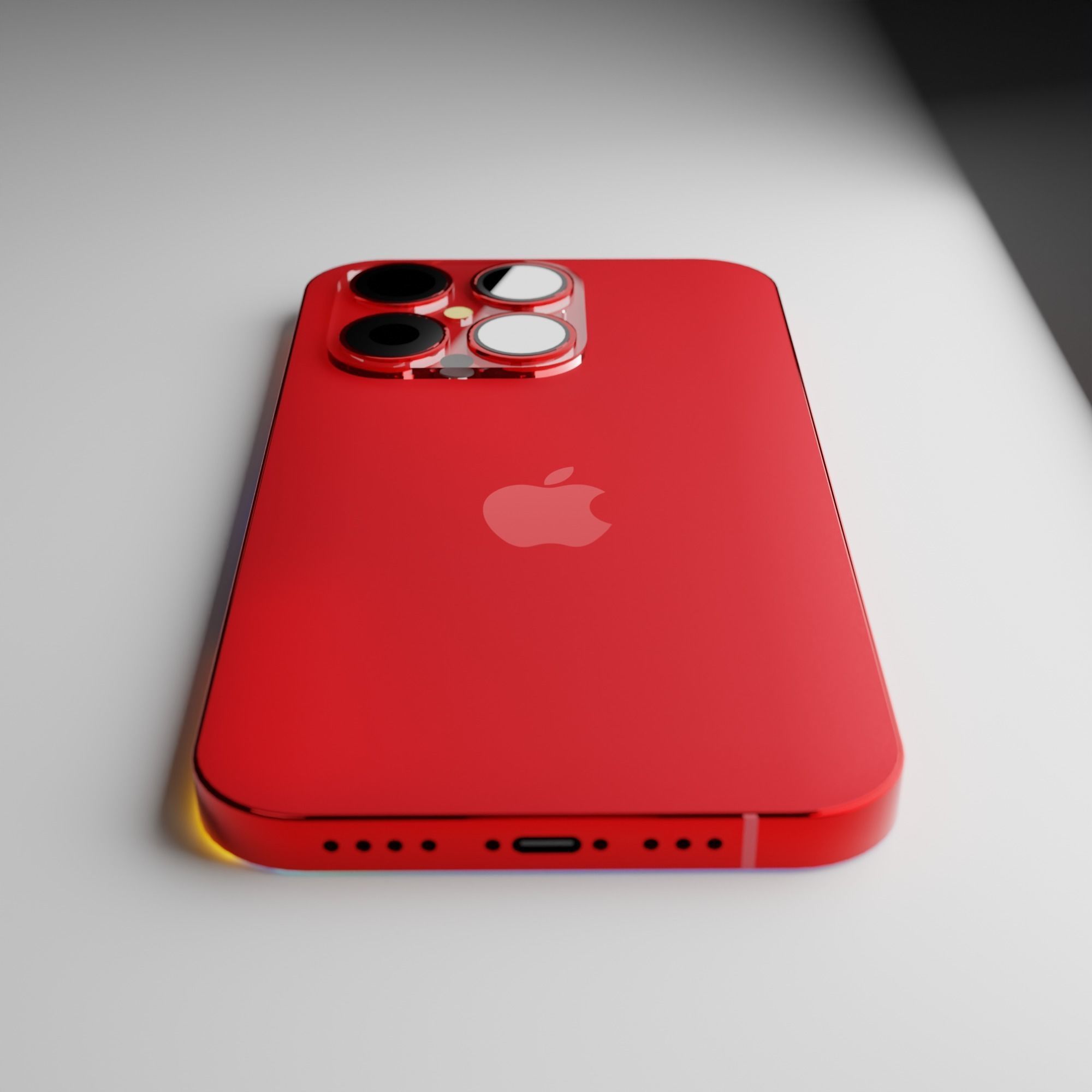 Iphone 16 concept 3D model_3