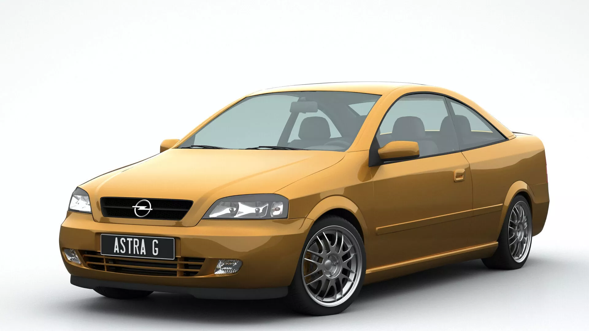 Astra G Coupe Bertone 3D model