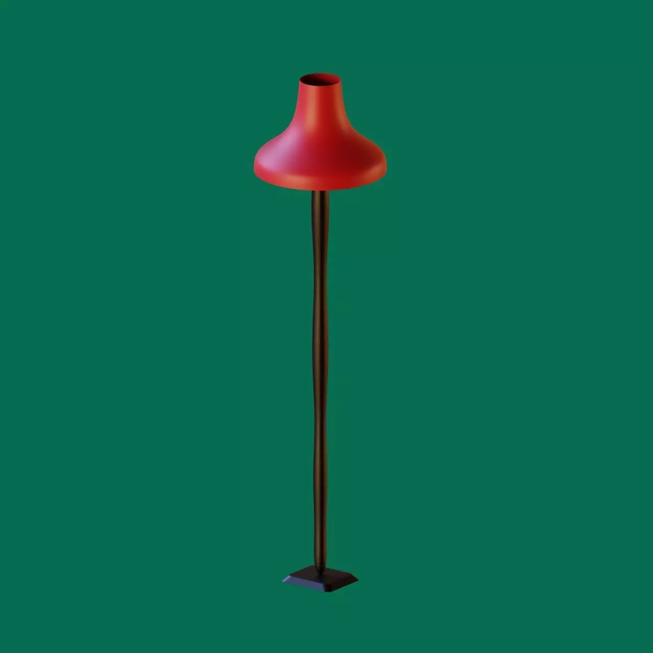 Light lamp 3D model_0
