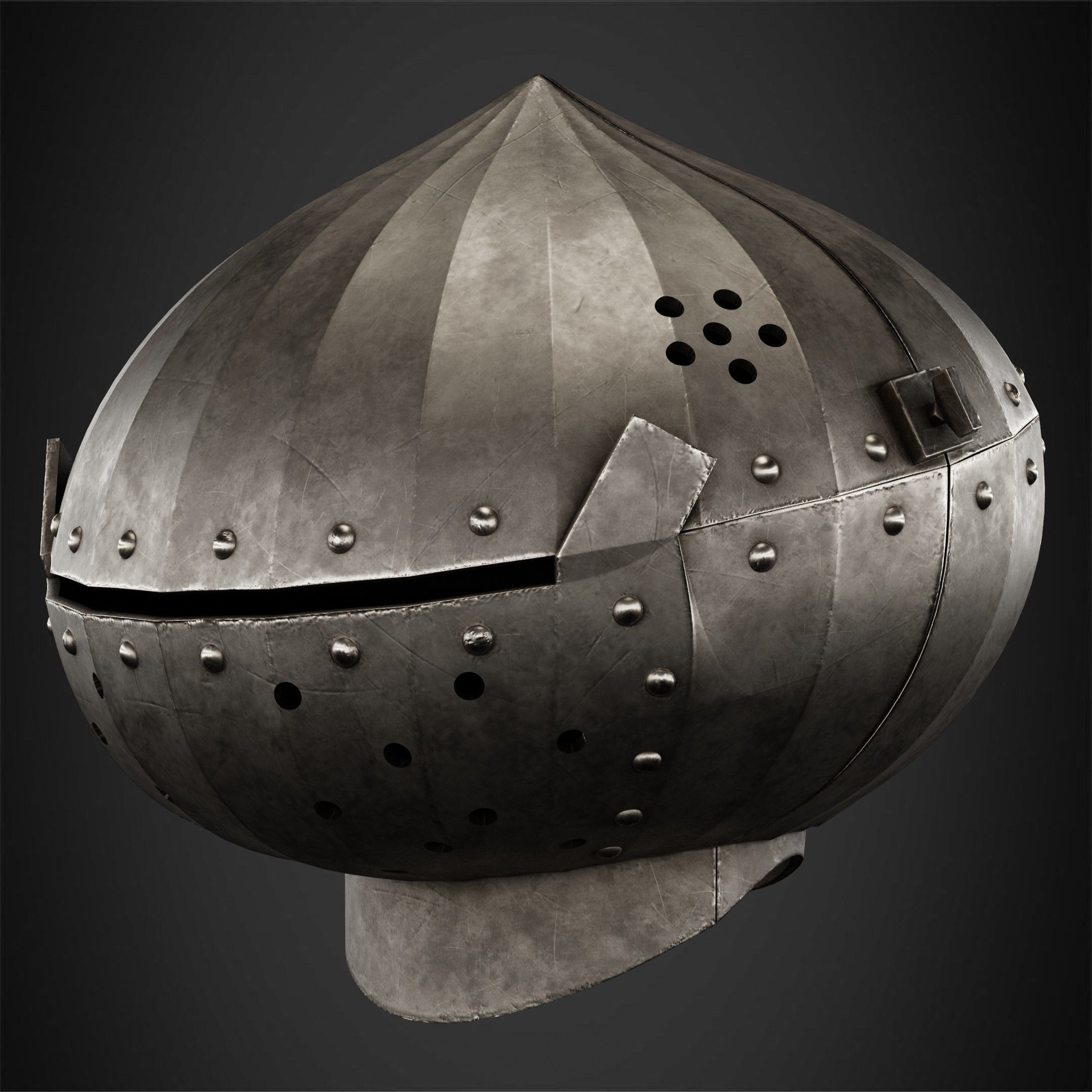 Siegmeyer of Catarina Helmet for Cosplay 3D print model_3