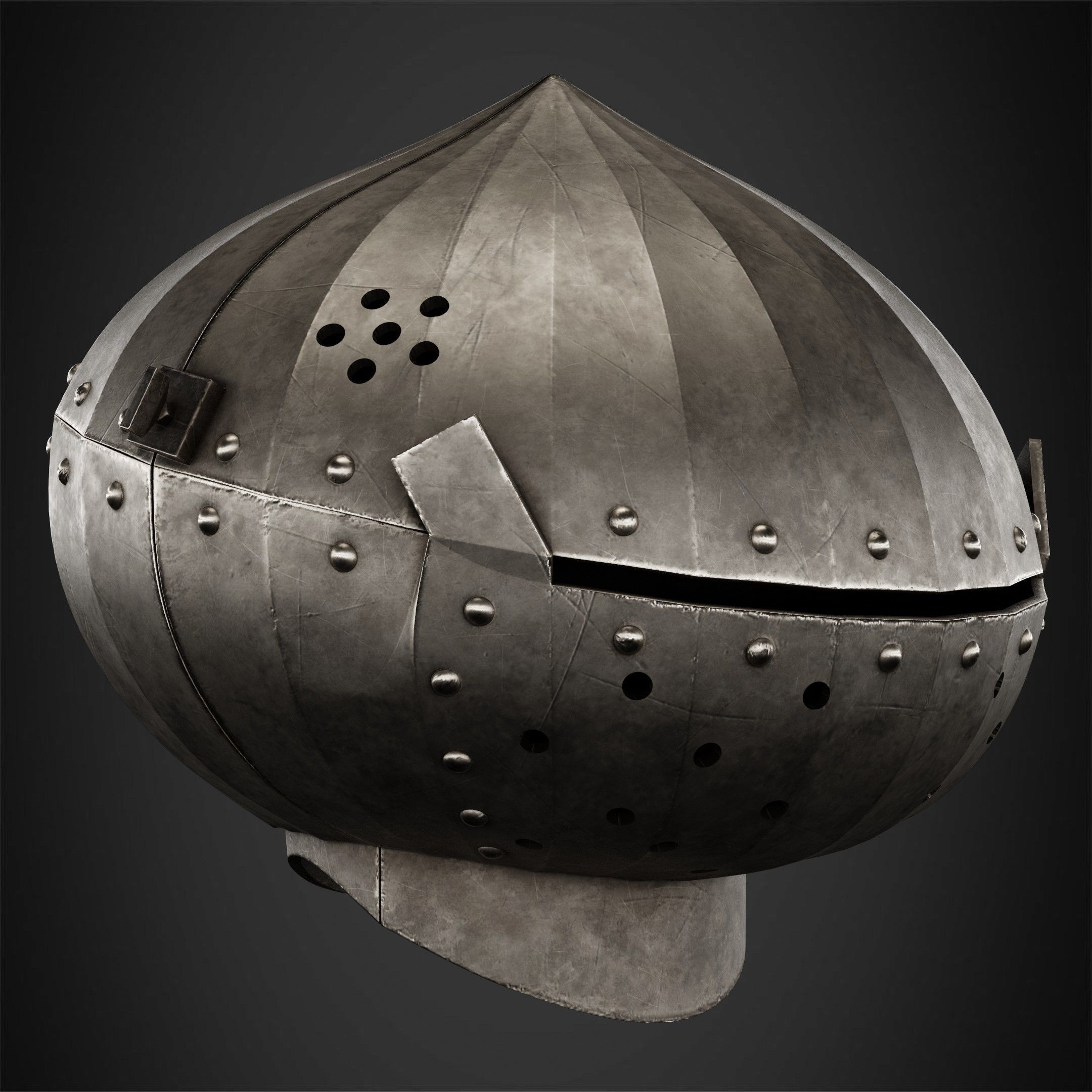 Siegmeyer of Catarina Helmet for Cosplay 3D print model_9