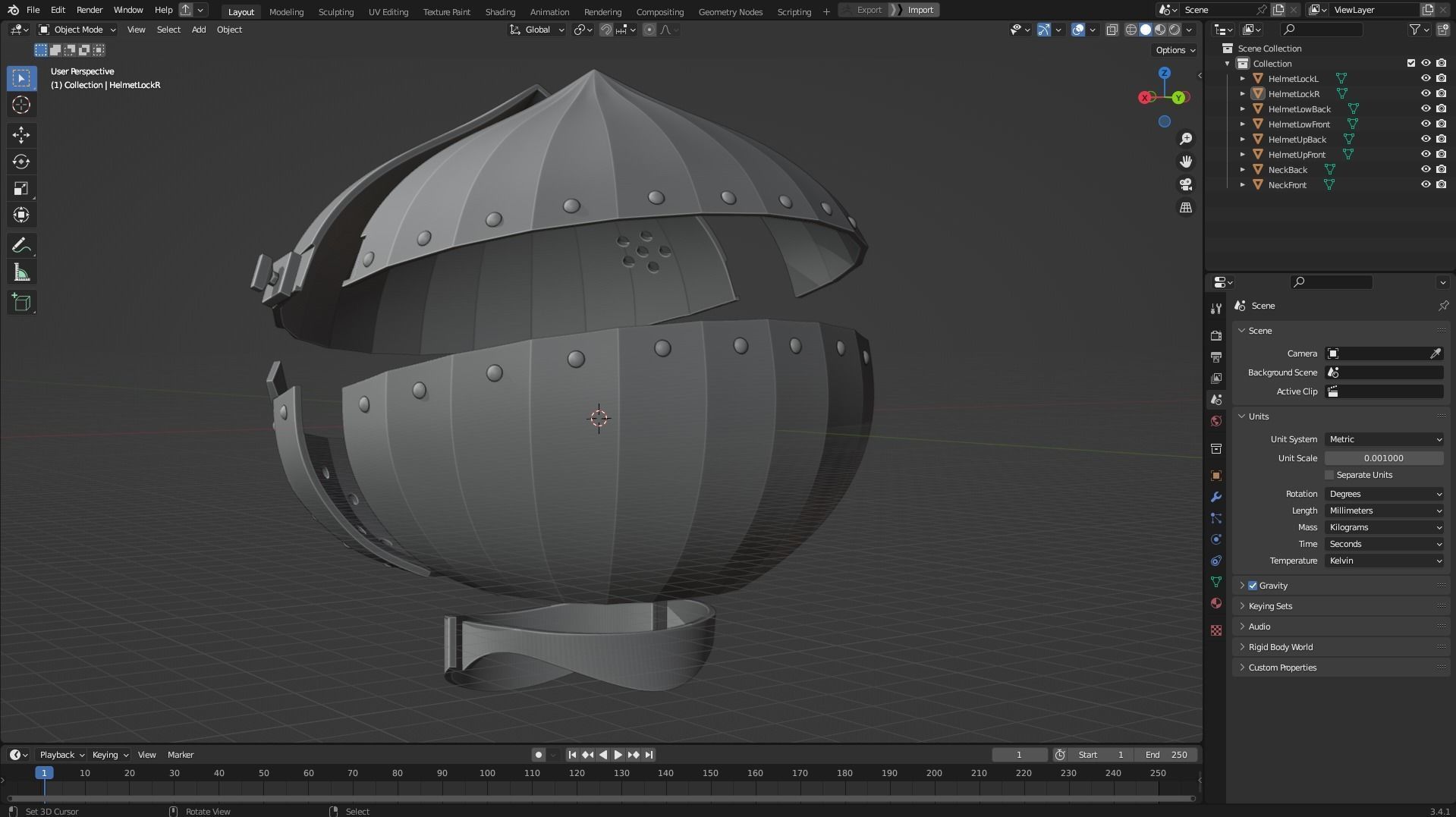Siegmeyer of Catarina Helmet for Cosplay 3D print model_11