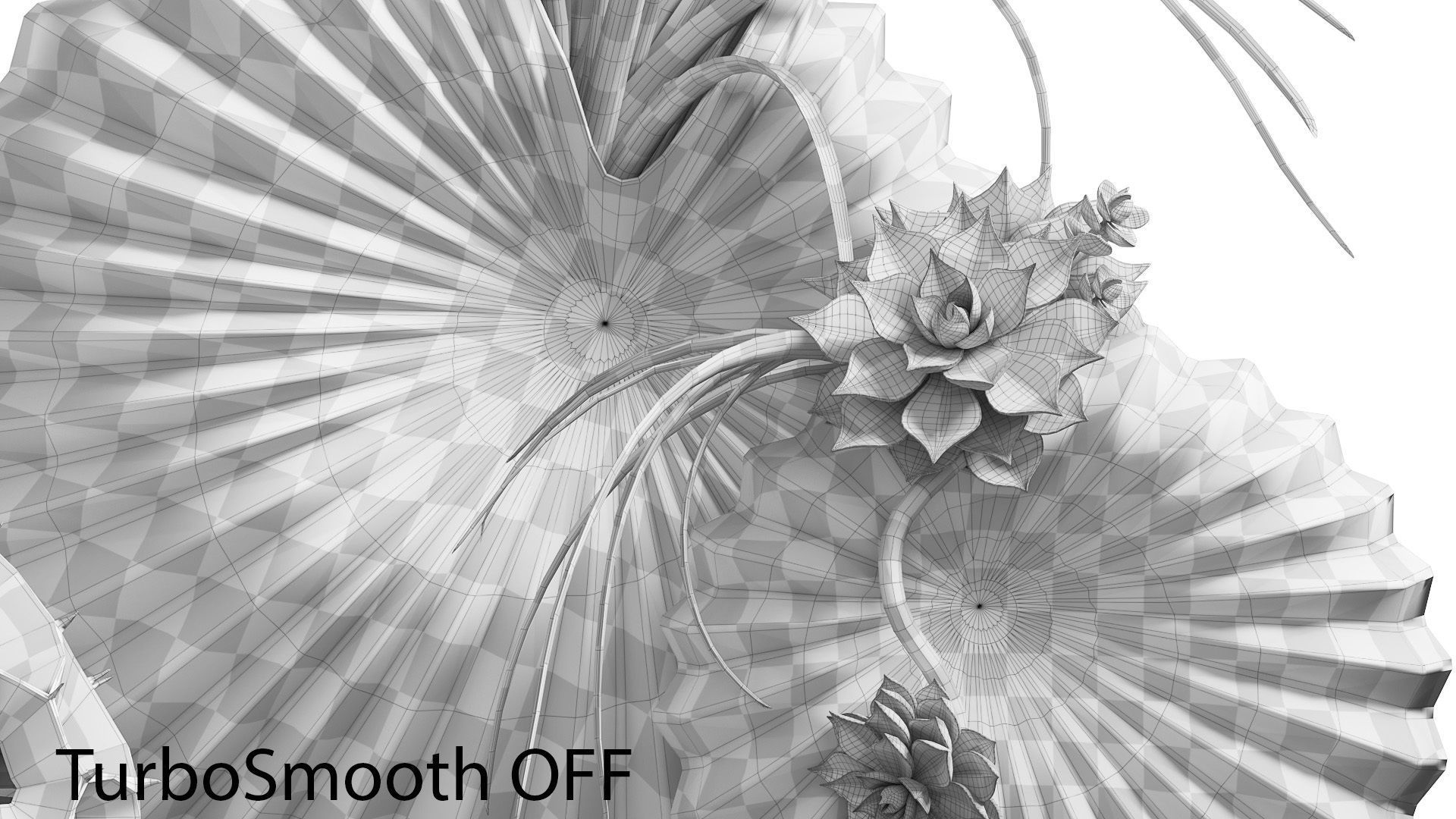 Spiral Vase Set 3D model_7