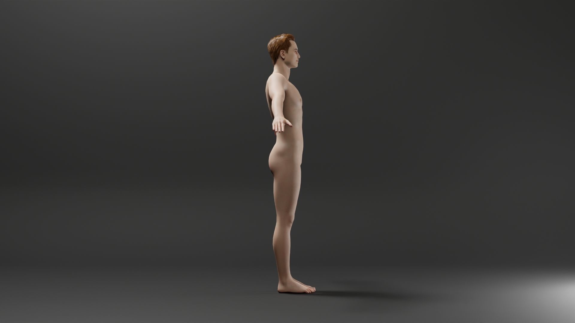 Realistic Male Character - Denis 3D model_2