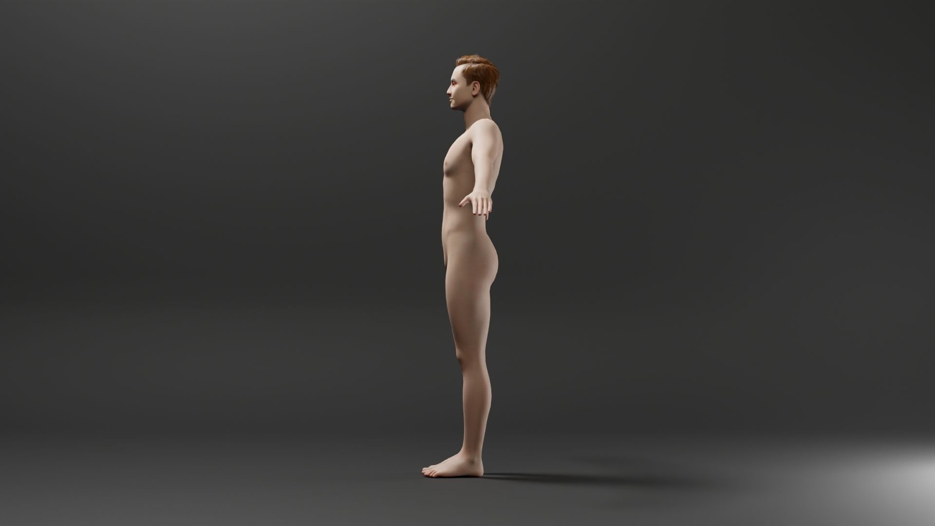 Realistic Male Character - Denis 3D model_4