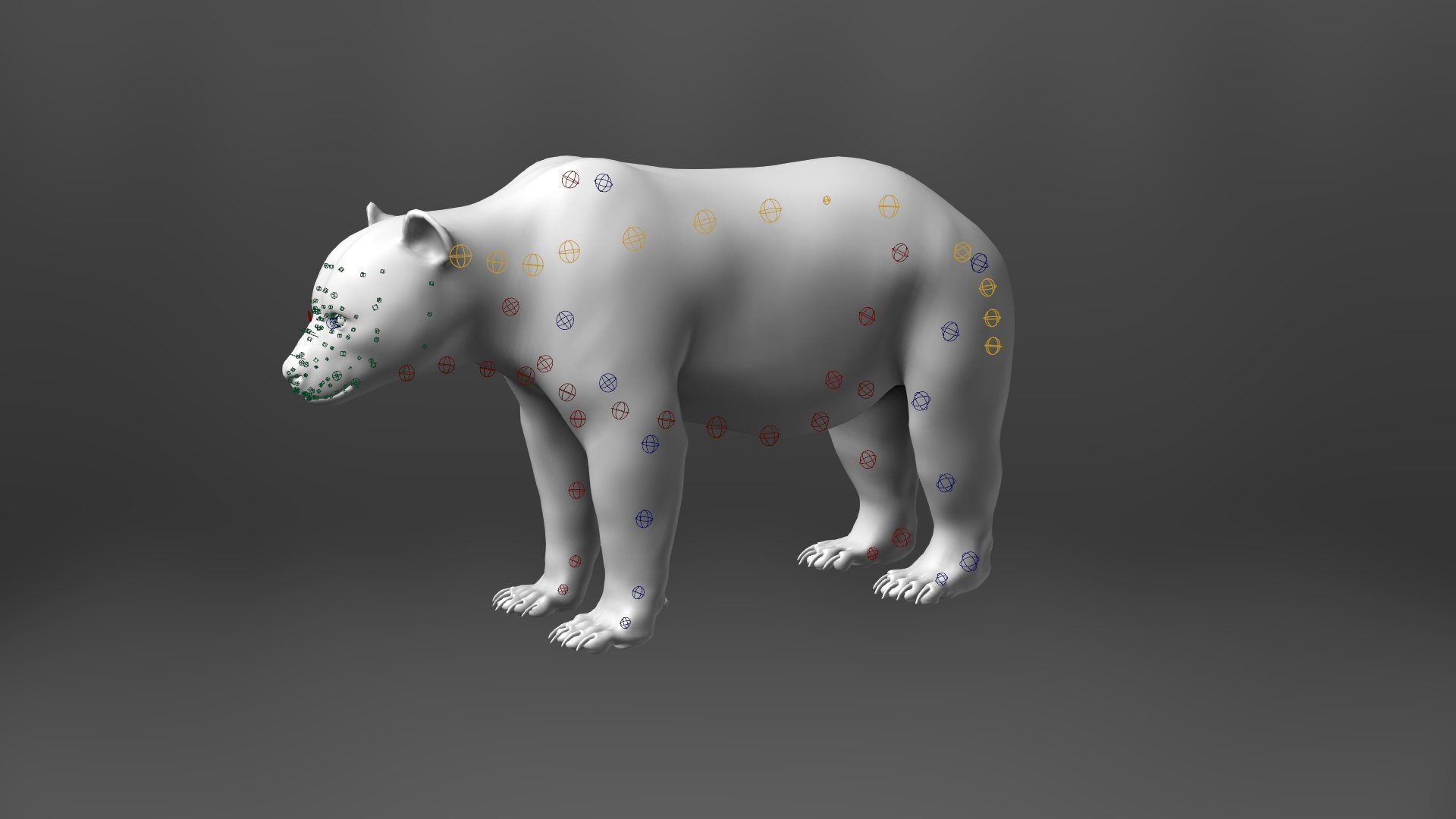 Panda Animation Vfx Grace 3D model_24