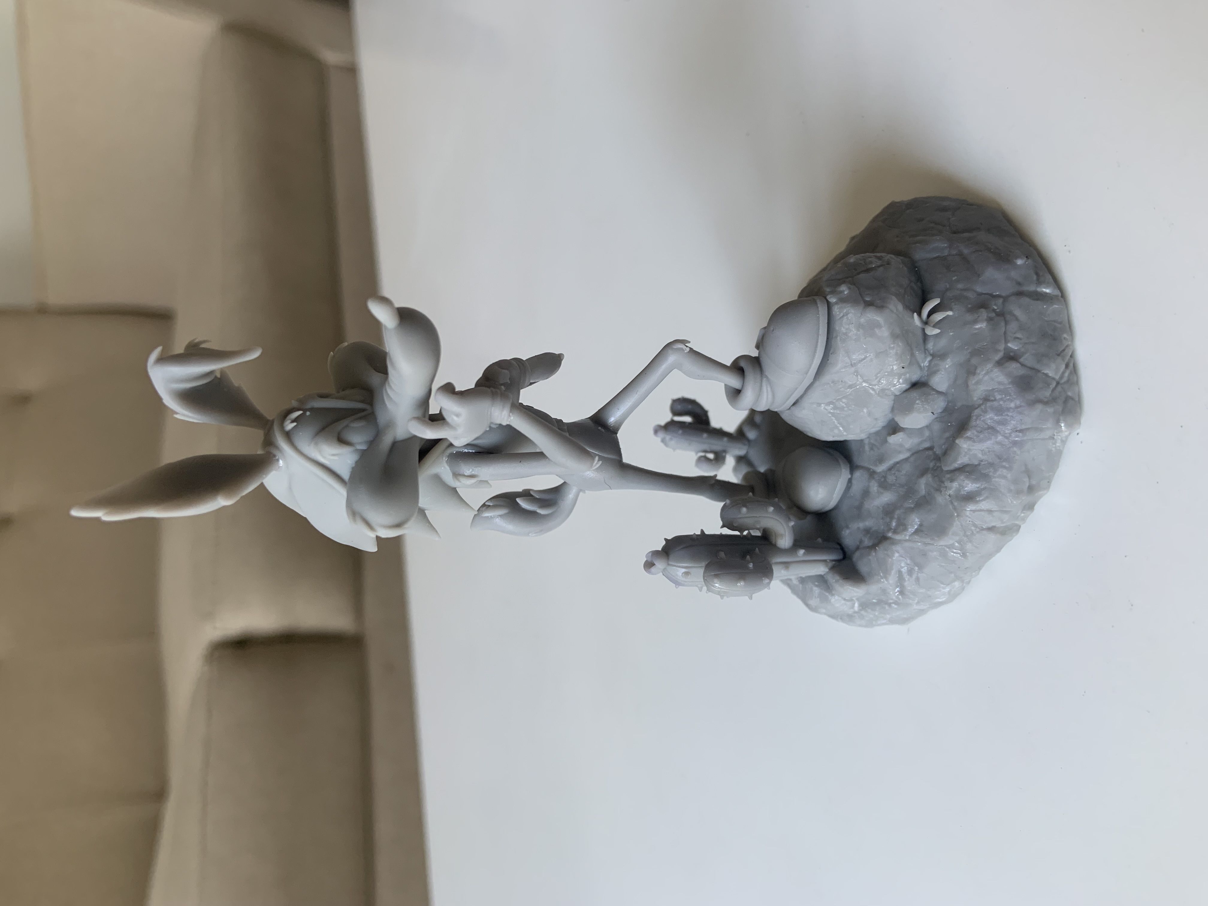 Wile e Coyote with the Sonic suit 3D print model_6