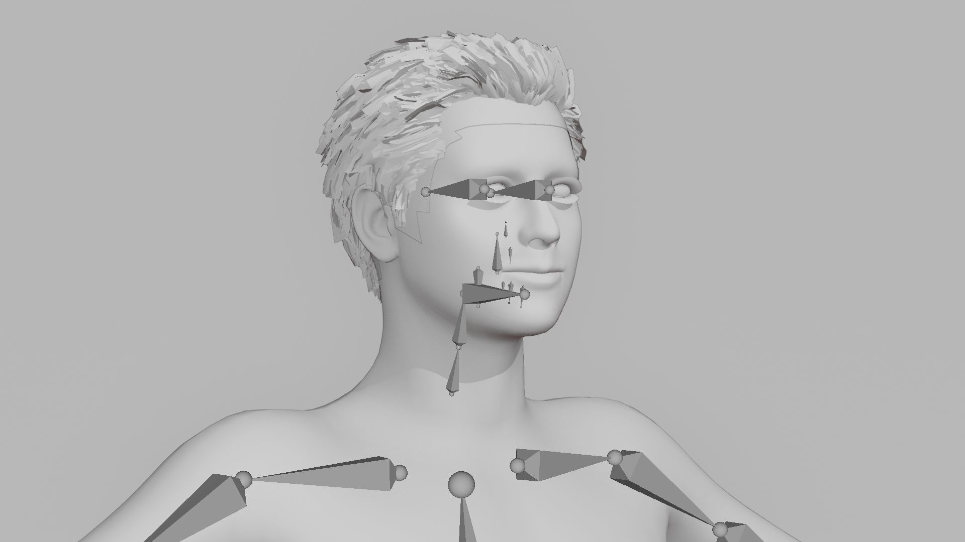 Realistic Male Character - Shawn 3D model_10