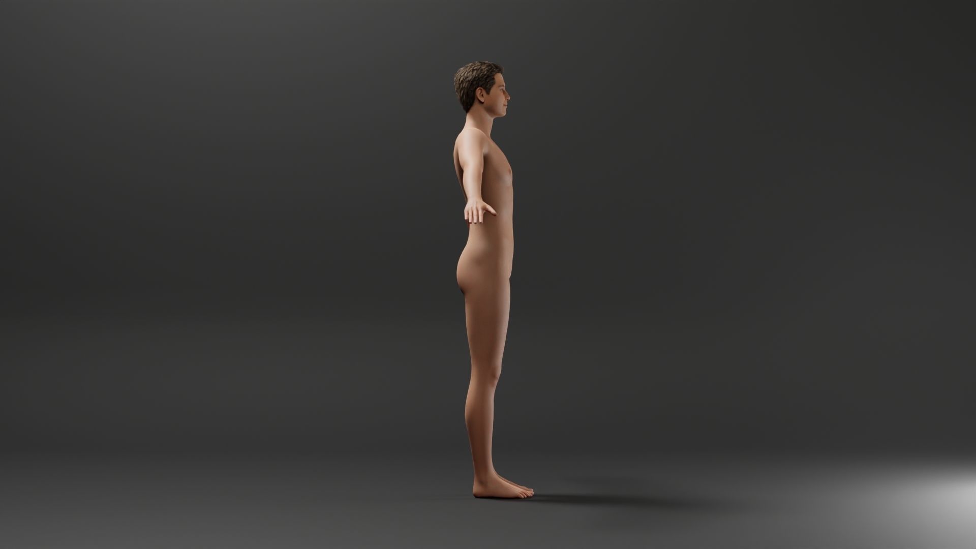 Realistic Male Character - Shawn 3D model_2