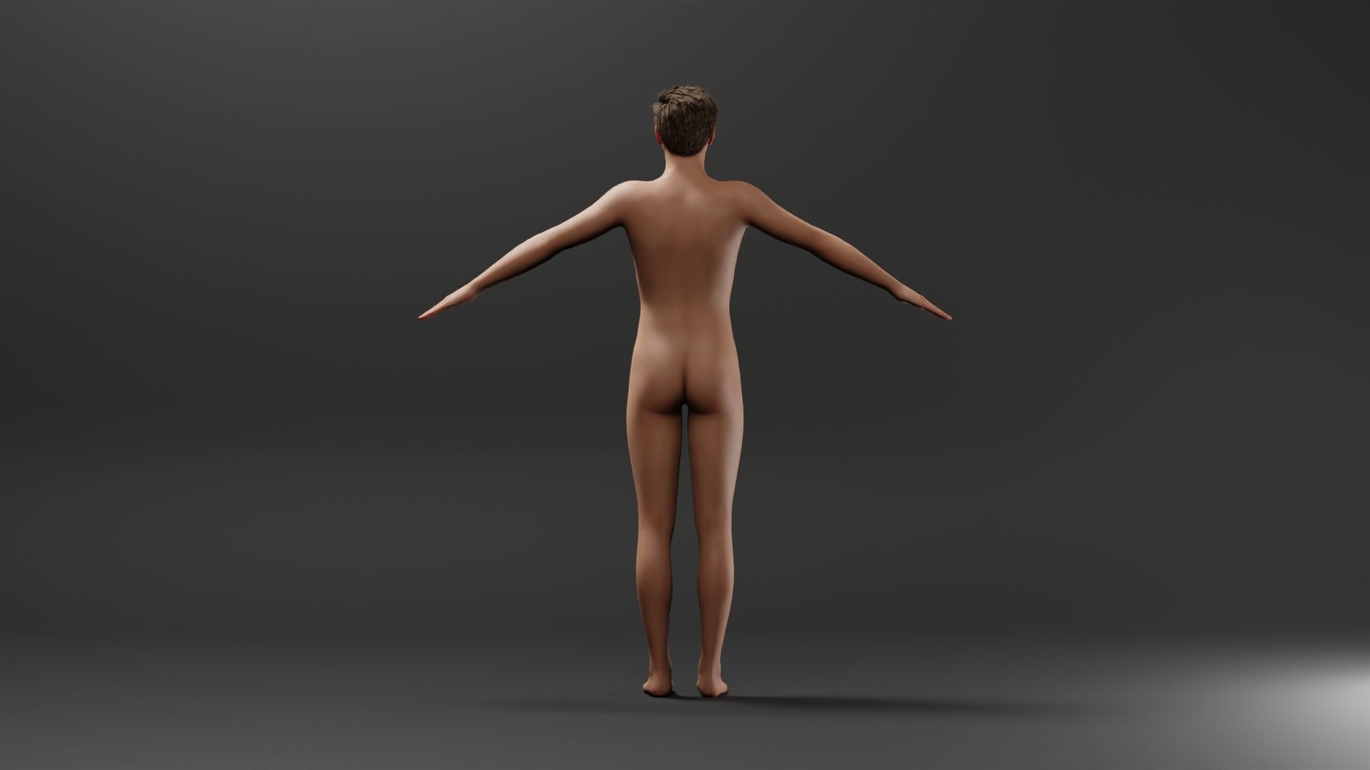 Realistic Male Character - Shawn 3D model_3
