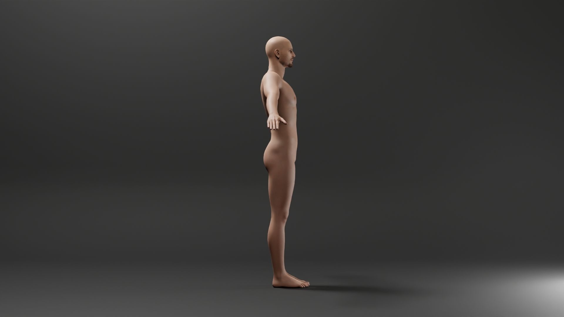 Realistic Male Character - Thor 3D model_2