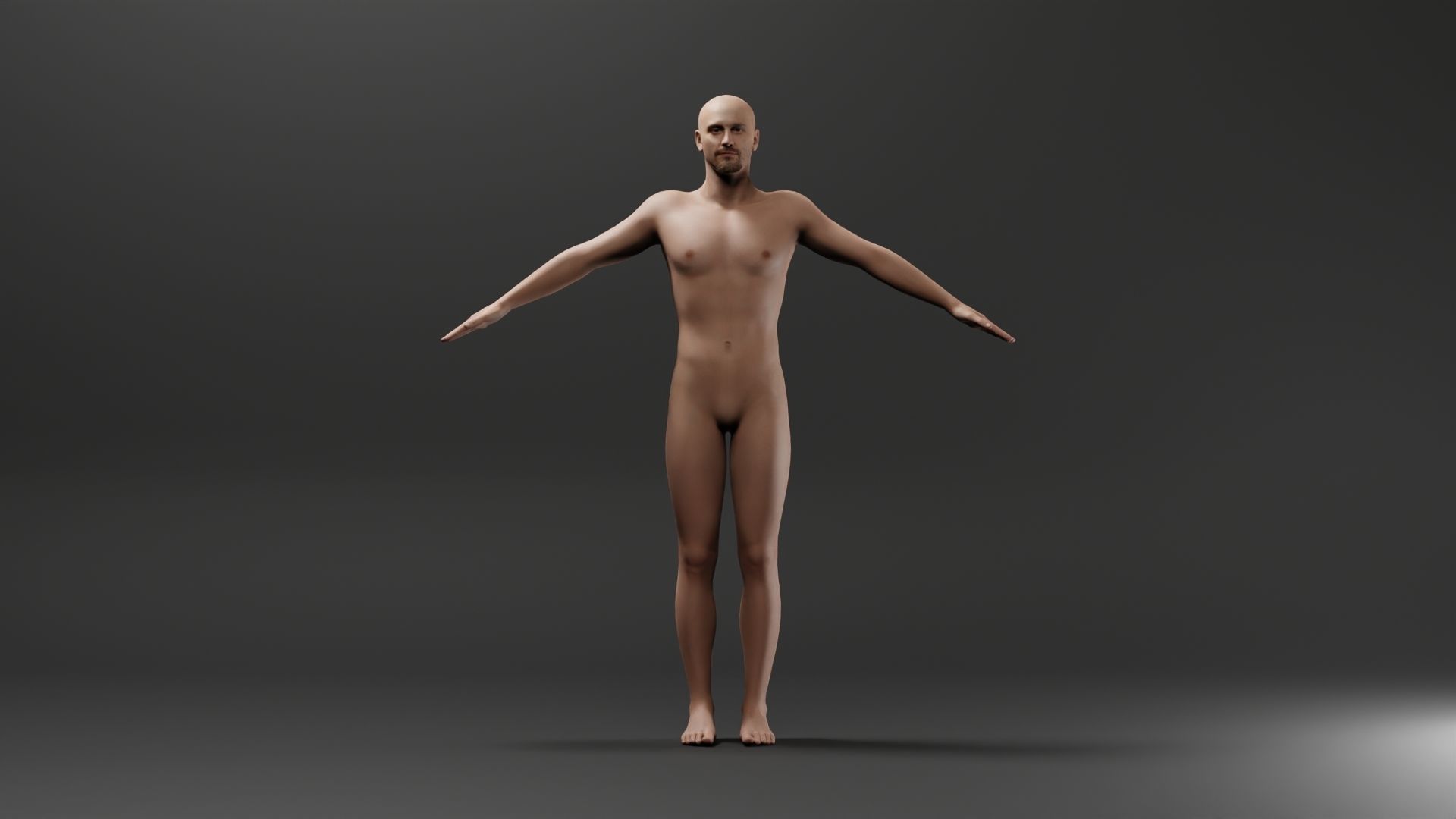 Realistic Male Character - Thor 3D model_1