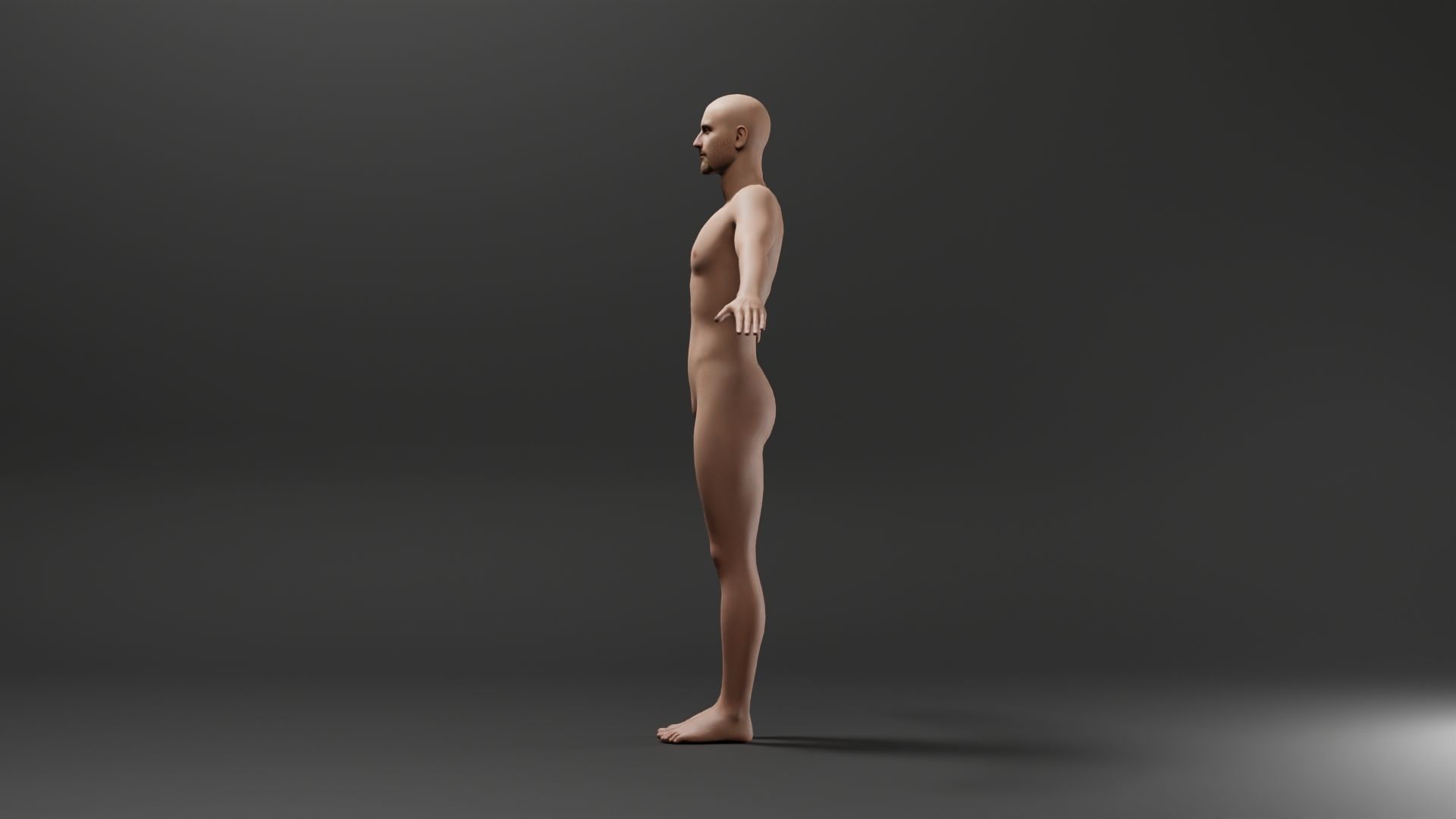 Realistic Male Character - Thor 3D model_4