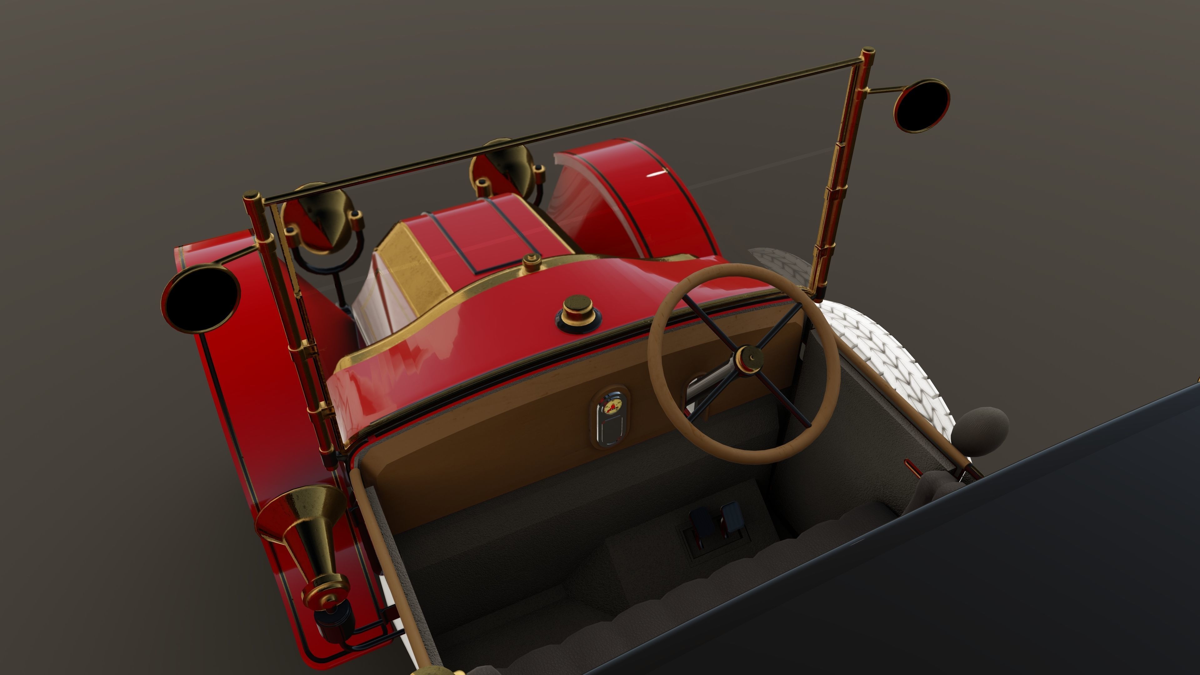 TITANIC CAR - Renault  Coupe de Ville 3D model_5