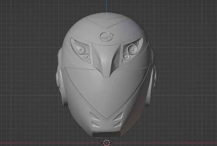 Red Power ranger RPM STL 3D print model 3D print model_5