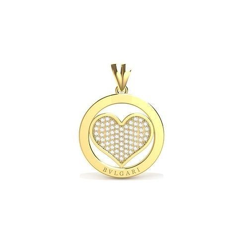 BVLGARI PENDANT 3D print model